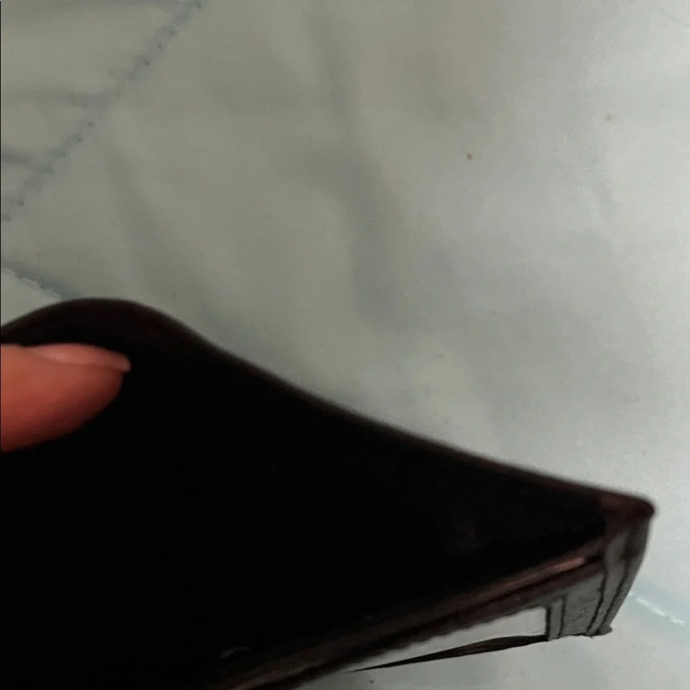 Perry Ellis Black Leather Wallet